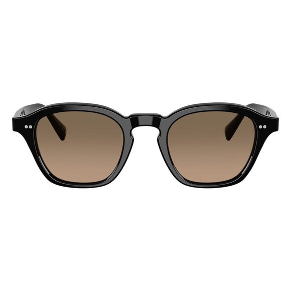 New OLIVER PEOPLES Eyles Black Polarised Square OV5580SU 1731/GN Sunglasses Wome - Picture 2 of 6